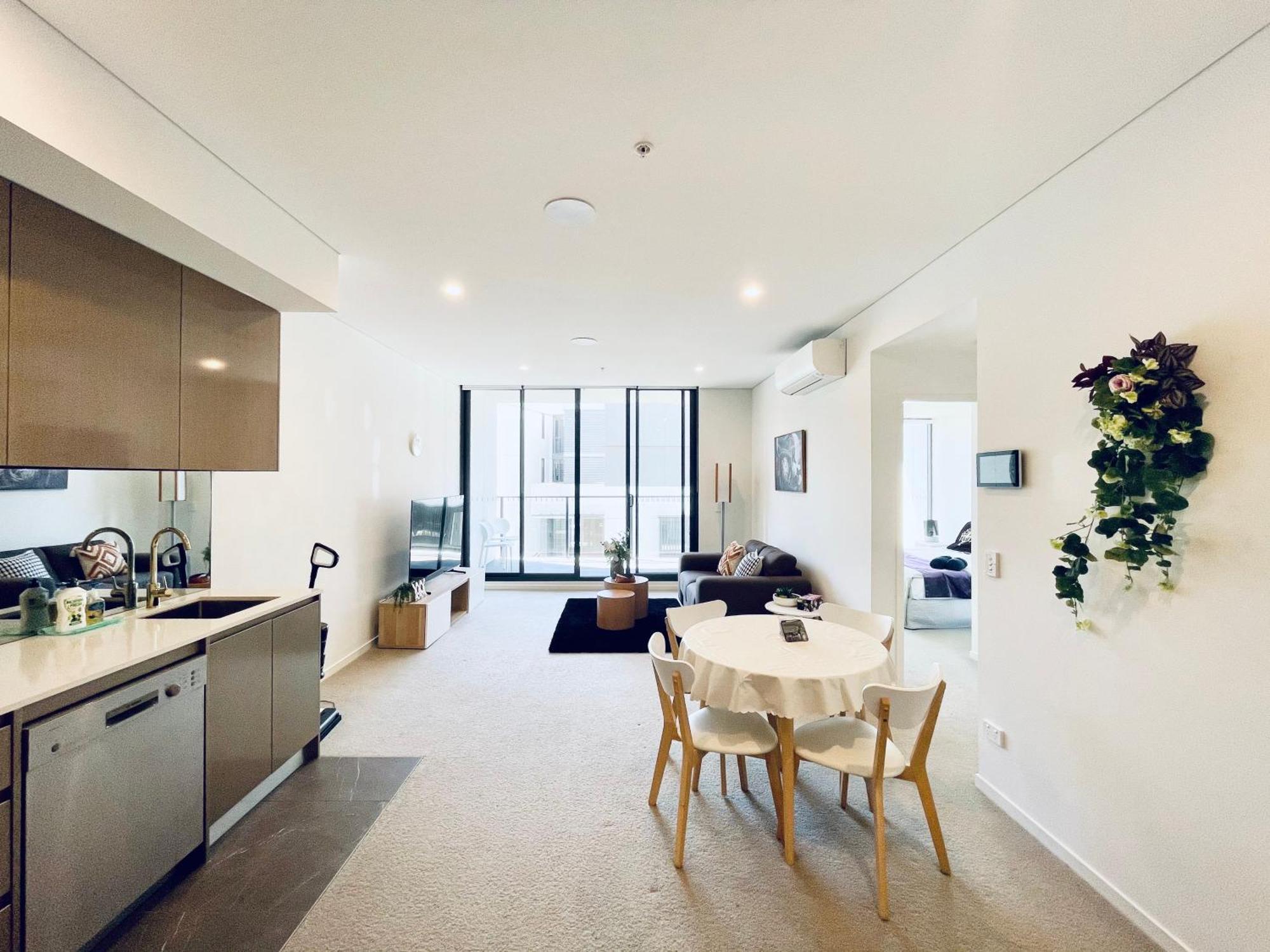 Spacious1 Br@Waterfront Olympic Park_Free Carpark Sydney Ngoại thất bức ảnh
